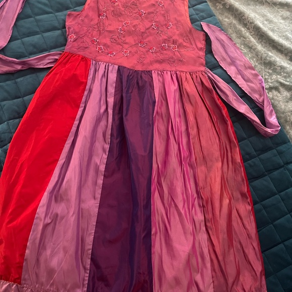April Cornell Gorgeous unique dress sz 7/8 girls - Picture 4 of 12